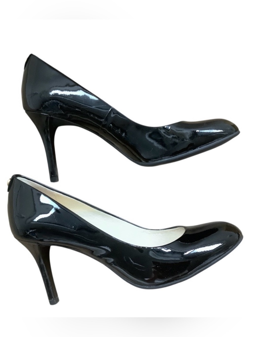MICHAEL Michael Kors Flex Patent Leather Flex Pump Black 7 Luxury Classic